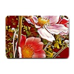 Flower Hostanamone Drawing Plant Small Doormat  24 x16  Door Mat