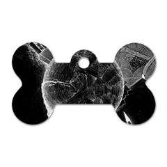 Space Universe Earth Rocket Dog Tag Bone (one Side) by Celenk