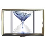 Time Water Movement Drop Of Water Cigarette Money Cases Front