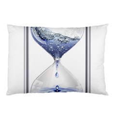 Time Water Movement Drop Of Water Pillow Case by Celenk