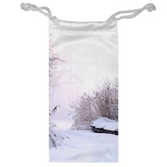 Winter Snow Ice Freezing Frozen Jewelry Bag by Celenk