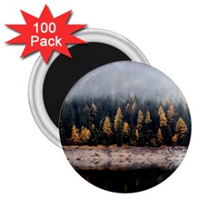 Trees Plants Nature Forests Lake 2 25  Magnets (100 Pack)  by Celenk