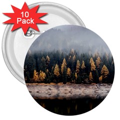 Trees Plants Nature Forests Lake 3  Buttons (10 Pack)  by Celenk