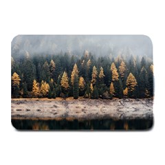 Trees Plants Nature Forests Lake Plate Mats by Celenk