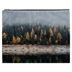 Trees Plants Nature Forests Lake Cosmetic Bag (xxxl)  by Celenk