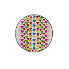 So Sweet And Hearty As Love Can Be Hat Clip Ball Marker (4 Pack) by pepitasart