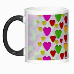 So Sweet And Hearty As Love Can Be Morph Mugs by pepitasart