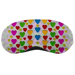 So Sweet And Hearty As Love Can Be Sleeping Masks by pepitasart