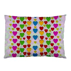 So Sweet And Hearty As Love Can Be Pillow Case (two Sides) by pepitasart