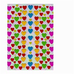 So Sweet And Hearty As Love Can Be Small Garden Flag (two Sides) by pepitasart