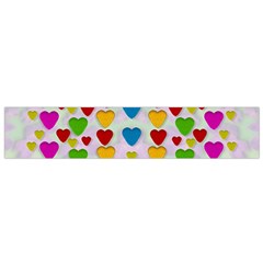 So Sweet And Hearty As Love Can Be Small Flano Scarf by pepitasart