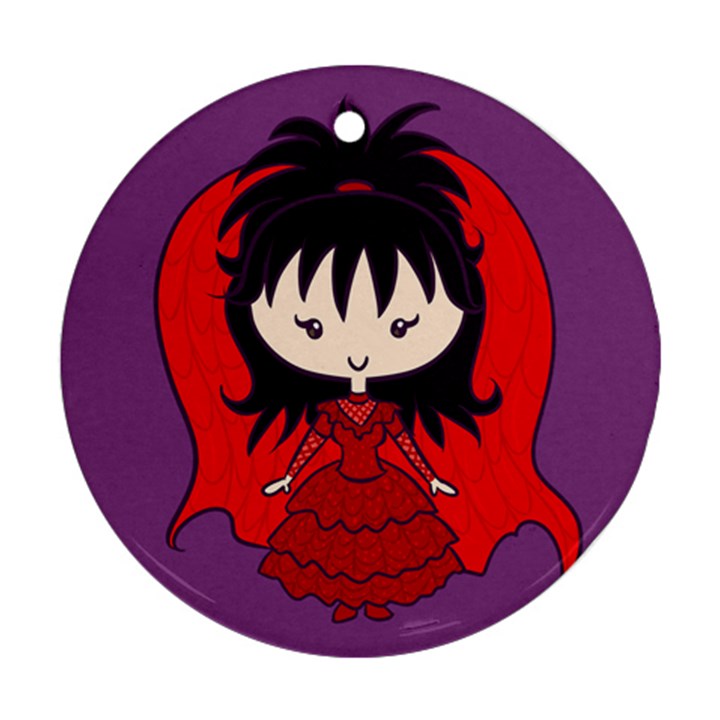 Lydia Deetz Bride Round Ornament