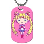 CutiE Moon/Moon Concept Dog Tag (Two-sided)  Front