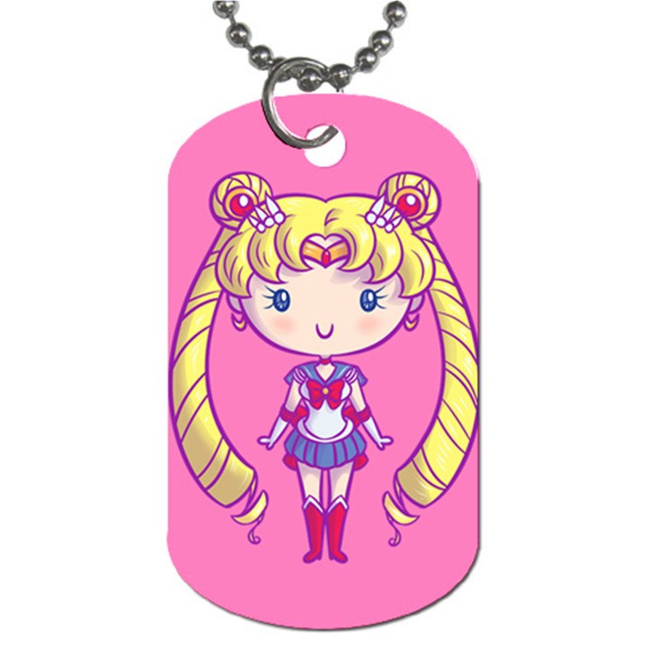 CutiE Moon/Moon Concept Dog Tag (Two-sided) 