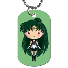 Cutie Pluto/chibimoon Dog Tag (two-sided)  by Ellador