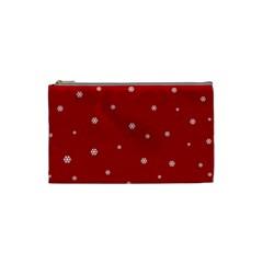 Christmas Pattern Cosmetic Bag (small)  by Valentinaart