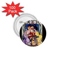 Vintage Santa Claus  1 75  Buttons (100 Pack)  by Valentinaart