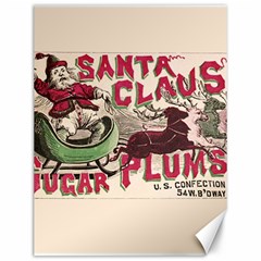 Vintage Santa Claus  Canvas 12  X 16   by Valentinaart