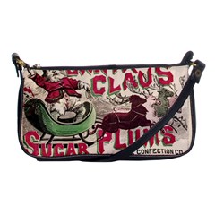 Vintage Santa Claus  Shoulder Clutch Bags by Valentinaart