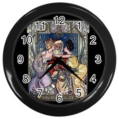 Vintage Santa Claus  Wall Clocks (Black)