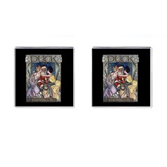 Vintage Santa Claus  Cufflinks (Square)