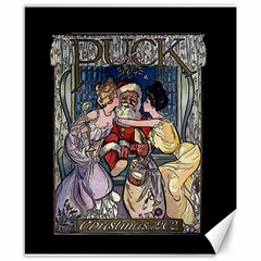 Vintage Santa Claus  Canvas 8  x 10 