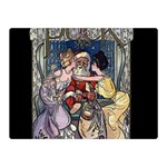 Vintage Santa Claus  Double Sided Flano Blanket (Mini)  35 x27  Blanket Front