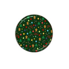 Christmas Pattern Hat Clip Ball Marker by Valentinaart