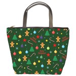 Christmas pattern Bucket Bags Front