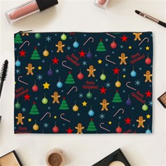 Christmas Pattern Cosmetic Bag (xl) by Valentinaart