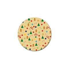 Christmas Pattern Golf Ball Marker by Valentinaart