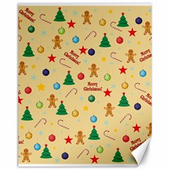 Christmas Pattern Canvas 16  X 20  