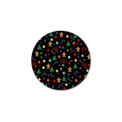 Christmas pattern Golf Ball Marker (10 pack)