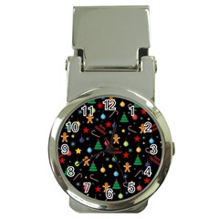 Christmas pattern Money Clip Watches