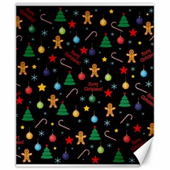 Christmas pattern Canvas 8  x 10 