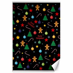 Christmas pattern Canvas 20  x 30  