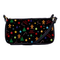 Christmas pattern Shoulder Clutch Bags