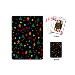 Christmas pattern Playing Cards (Mini) 