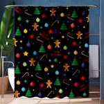 Christmas pattern Shower Curtain 60  x 72  (Medium)  60 x72  Curtain