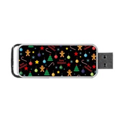 Christmas pattern Portable USB Flash (Two Sides)