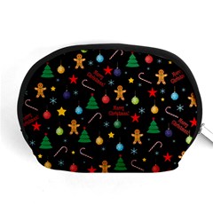 Christmas pattern Accessory Pouches (Medium) 