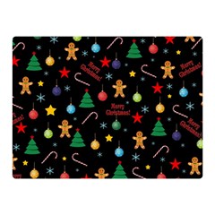 Christmas pattern Double Sided Flano Blanket (Mini) 