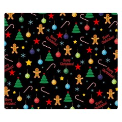 Christmas pattern Double Sided Flano Blanket (Small) 