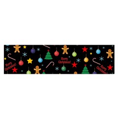 Christmas pattern Satin Scarf (Oblong)