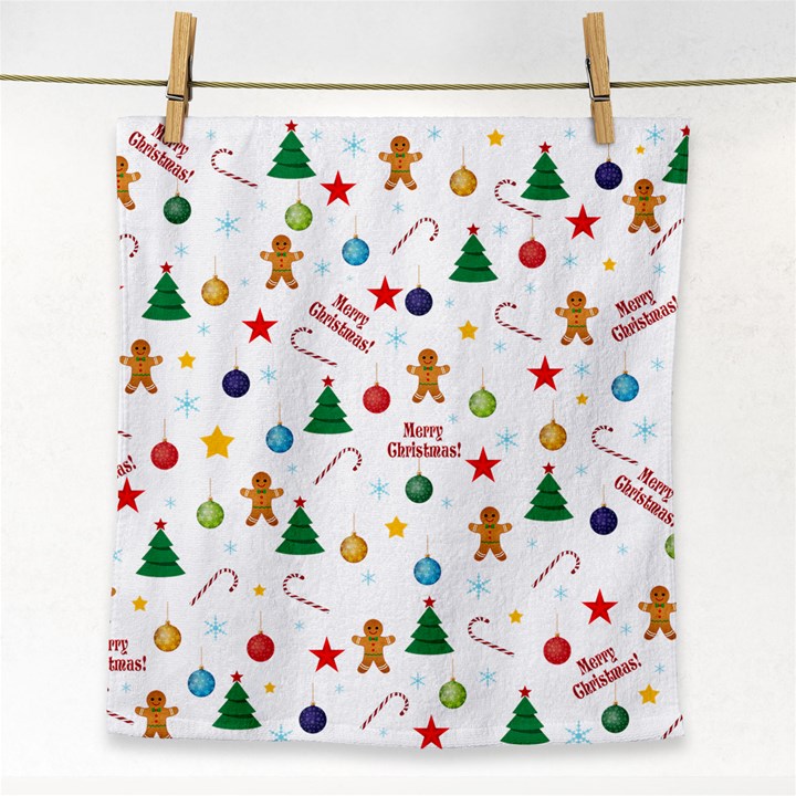 Christmas pattern Face Towel