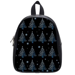 Christmas Tree - Pattern School Bag (small) by Valentinaart