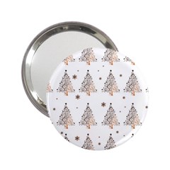 Christmas Tree - Pattern 2 25  Handbag Mirrors by Valentinaart