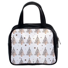 Christmas tree - pattern Classic Handbags (2 Sides)