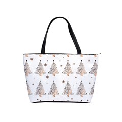 Christmas Tree - Pattern Shoulder Handbags by Valentinaart