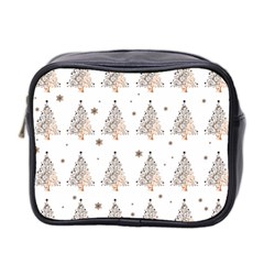 Christmas tree - pattern Mini Toiletries Bag 2-Side